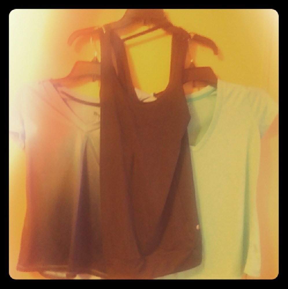 Active wear Lot of 3 workout tops